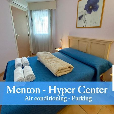 Blu Home 3 Pers Centrale Ac Wifi Menton Exterior photo